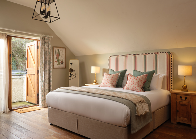 Guest Bedroom at Newbridge on Usk