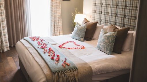 Wedding Setup at Newbridge on Usk