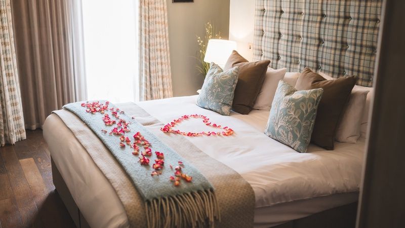 Wedding Setup at Newbridge on Usk