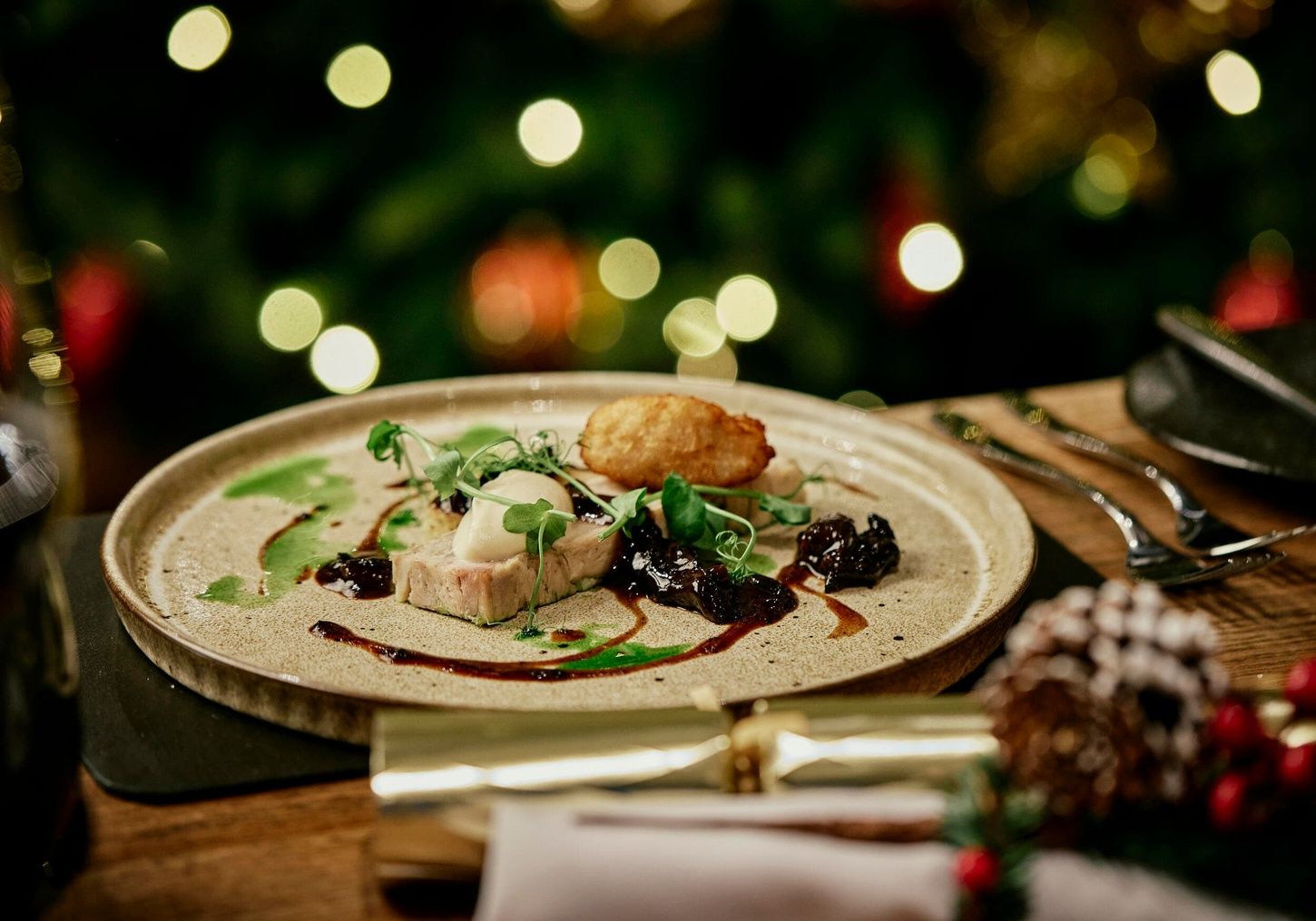 Festive Dining at Newbridge on Usk