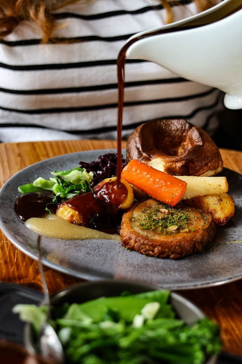 Sunday Lunch at Newbridge on Usk