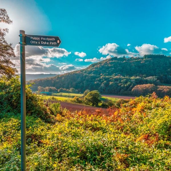 Walking Trails in South Wales Offa's Dyke Path